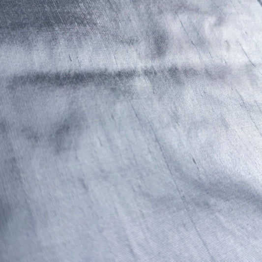 1 1/4 Yds x 44" Stormy Grey Silk Fabric