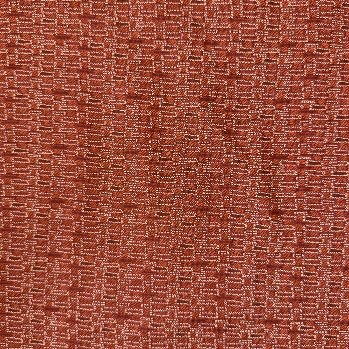 6 Yds x 44" Geometric Brick Joann Cotton Fabric