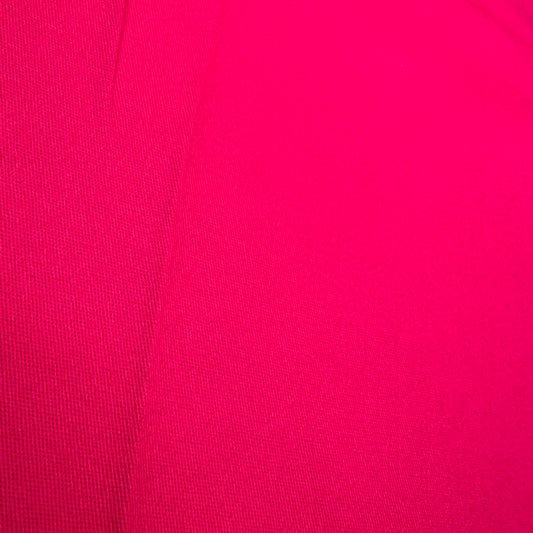 1 1/2 Yds x 54" Bright Pink Lightweight Denim Cotton Slight Stretch 0015